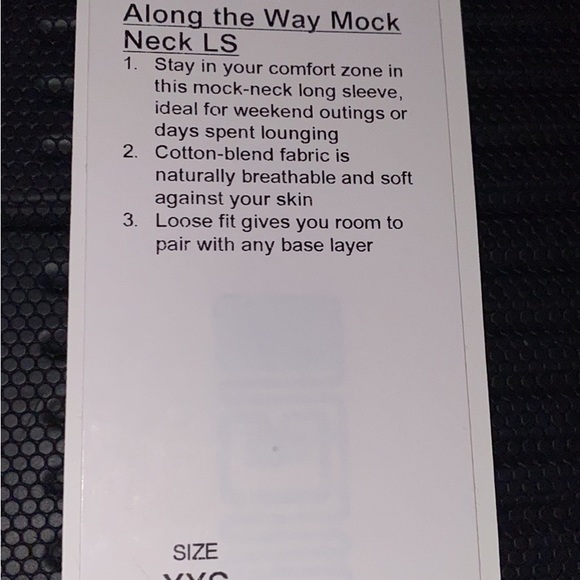 Lululemon Along The Way Mock LS - Picture 8 of 8